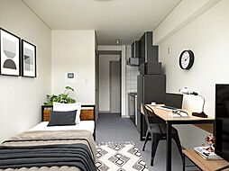 ライオンズマンション一番町 802 8階ワンルームのリビング/ダイニング