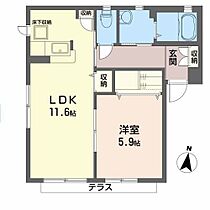 プログレッソＴ・II 101 ｜ 宮城県仙台市宮城野区東仙台5丁目38-17（賃貸アパート1LDK・1階・43.00㎡） その2