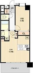 シエナ仙台3 1LDKの間取図画像