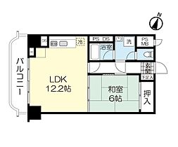 シーアイマンション北仙台  ｜ 宮城県仙台市青葉区昭和町3-40番地（賃貸マンション1LDK・4階・45.39㎡） その2