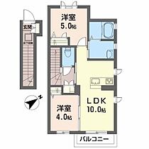 シャーメゾン　スズラン 202 ｜ 宮城県仙台市青葉区中山1丁目18-18（賃貸アパート2LDK・2階・48.00㎡） その2