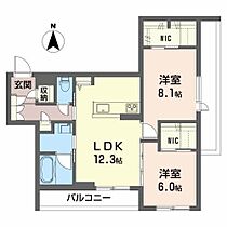 オリゾンIIIＣ 305 ｜ 宮城県仙台市宮城野区新田4丁目33-12（賃貸マンション2LDK・3階・67.72㎡） その2