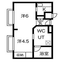 レーベンス広瀬 205 ｜ 宮城県仙台市青葉区広瀬町3番地23号（賃貸マンション1DK・2階・27.20㎡） その2