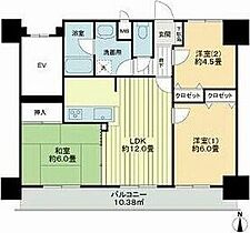 ダイアパレス一番町 202 ｜ 宮城県仙台市青葉区一番町1丁目14-20（賃貸マンション3LDK・2階・59.79㎡） その2