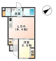 宮城県黒川郡大和町吉岡南3丁目64-9（賃貸アパート1LDK・1階・30.00㎡） その2