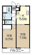 アムール　しらぎく  ｜ 宮城県塩竈市白菊町7番地28号（賃貸アパート2K・2階・44.71㎡） その2