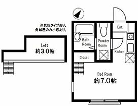 神奈川県横浜市保土ケ谷区岡沢町（賃貸アパート1R・2階・16.56㎡） その2