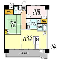 神奈川県横浜市保土ケ谷区釜台町（賃貸マンション2LDK・5階・60.34㎡） その2