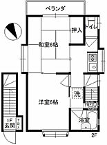 神奈川県横浜市中区麦田町3丁目（賃貸アパート2K・2階・33.12㎡） その2