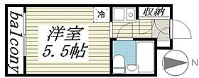 神奈川県横浜市港北区大倉山3丁目（賃貸マンション1R・4階・15.13㎡） その2