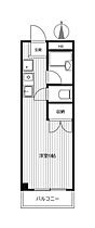 神奈川県横浜市神奈川区三枚町（賃貸マンション1R・2階・20.00㎡） その2