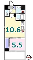 神奈川県横浜市西区浅間町4丁目（賃貸マンション1LDK・3階・38.74㎡） その2