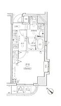 神奈川県横浜市神奈川区栄町（賃貸マンション1K・10階・20.49㎡） その2