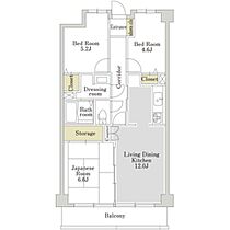 神奈川県横浜市保土ケ谷区常盤台（賃貸マンション3LDK・1階・66.00㎡） その2