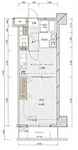 神奈川県横浜市中区末吉町2丁目（賃貸マンション1DK・4階・32.81㎡） その2