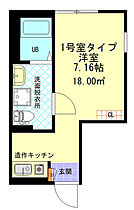 Ｈ．Ａ．西谷  ｜ 神奈川県横浜市保土ケ谷区西谷4丁目（賃貸アパート1R・3階・18.00㎡） その2