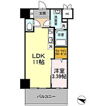 神奈川県横浜市中区伊勢佐木町7丁目（賃貸マンション1LDK・7階・36.56㎡） その2