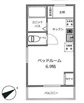 神奈川県横浜市保土ケ谷区桜ケ丘1丁目（賃貸アパート1R・1階・17.39㎡） その2