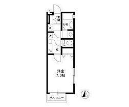 神奈川県横浜市港北区小机町（賃貸アパート1K・2階・25.10㎡） その2