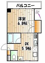 神奈川県横浜市鶴見区東寺尾中台（賃貸マンション1DK・1階・28.40㎡） その2