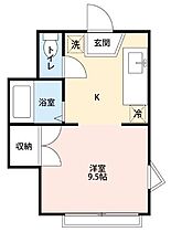 神奈川県横浜市港北区大豆戸町（賃貸アパート1R・2階・21.00㎡） その2