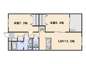 Cantata（カンタータ） 203 ｜ 広島県広島市佐伯区隅の浜１丁目11-30（賃貸マンション2LDK・2階・60.51㎡） その2