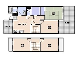 上河内タウンハウス 4SLDKの間取図画像