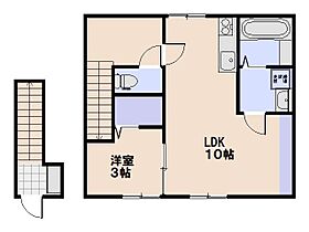 ウィスキーピーク  ｜ 広島県廿日市市佐方３丁目13-9-1（賃貸アパート1LDK・2階・34.20㎡） その2