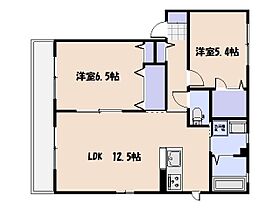 バリュージュ五月が丘　B棟  ｜ 広島県広島市佐伯区五月が丘１丁目12-27（賃貸アパート2LDK・2階・58.10㎡） その2