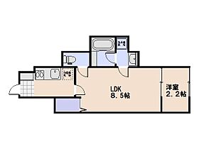 M Terrace藤垂園　弐番館 102 ｜ 広島県広島市佐伯区藤垂園46-15（賃貸アパート1LDK・1階・26.63㎡） その2