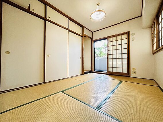 6畳和室です。...