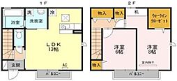 シンフォニエッタ 2LDKの間取図画像