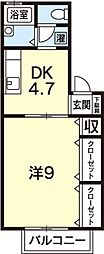 間取図画像 1DK