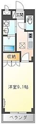 間取図画像 1K