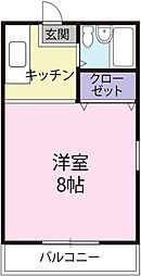 間取図画像 1K