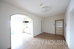 四宮ハイツ 404 4階3LDKのリビング/ダイニング