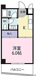 間取図画像 1K