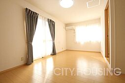 アムール安宅 203 2階ワンルームのリビング/ダイニング