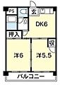 コーポ二丈2階5.0万円