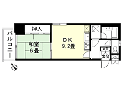 間取図画像 2DK