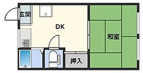 藤井ビル  ｜ 大阪府大阪市北区天神西町（賃貸マンション1DK・2階・24.50㎡） その2