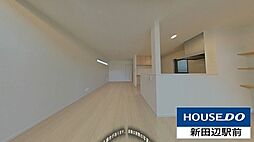 大字植田小字新田　中古戸建 3LDKのリビング/ダイニング