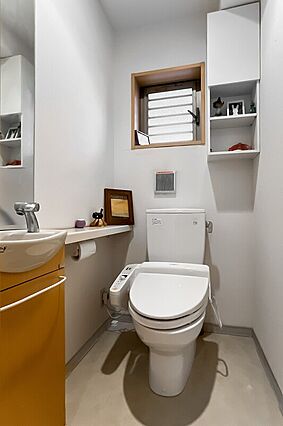 2階のトイレは...