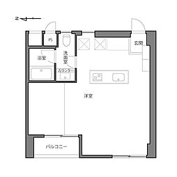 間取図画像 ワンルーム