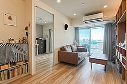 中銀目黒マンシオン 1SLDKのリビング/ダイニング