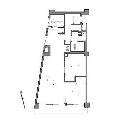 メゾン赤坂 2LDKの間取図画像