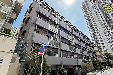 1979年に竣工した総戸数87戸のマンション。エントランスは美しく整備され、オートロックや防犯カメラも設置済みでセキュリティ面に安心感があります。