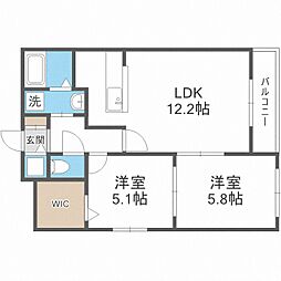 ベルクレール琴似 5階