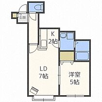 フローラ  ｜ 北海道札幌市南区川沿十七条2丁目（賃貸アパート1LDK・2階・32.20㎡） その2