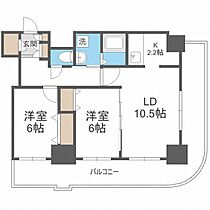 ティアラタワー中島倶楽部（III）  ｜ 北海道札幌市中央区南八条西4丁目（賃貸マンション2LDK・28階・61.00㎡） その2